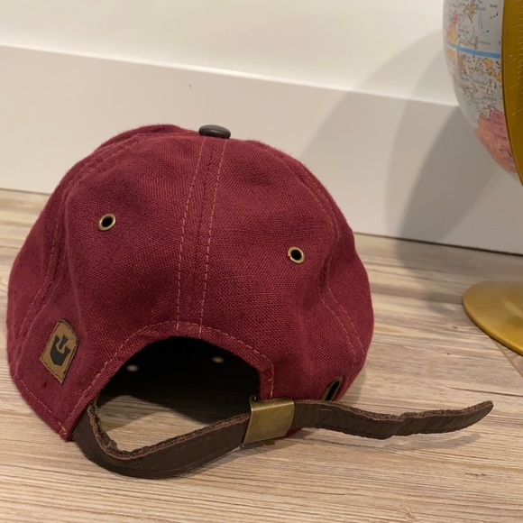 Goorin Bros Maroon Pool Boy Hat - Picture 3 of 5